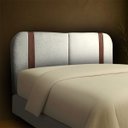 Ver imagem 5 de Cabeceira Orgânica Dobrável 140cm Casal Painél para Cama Box Bouclé Flip