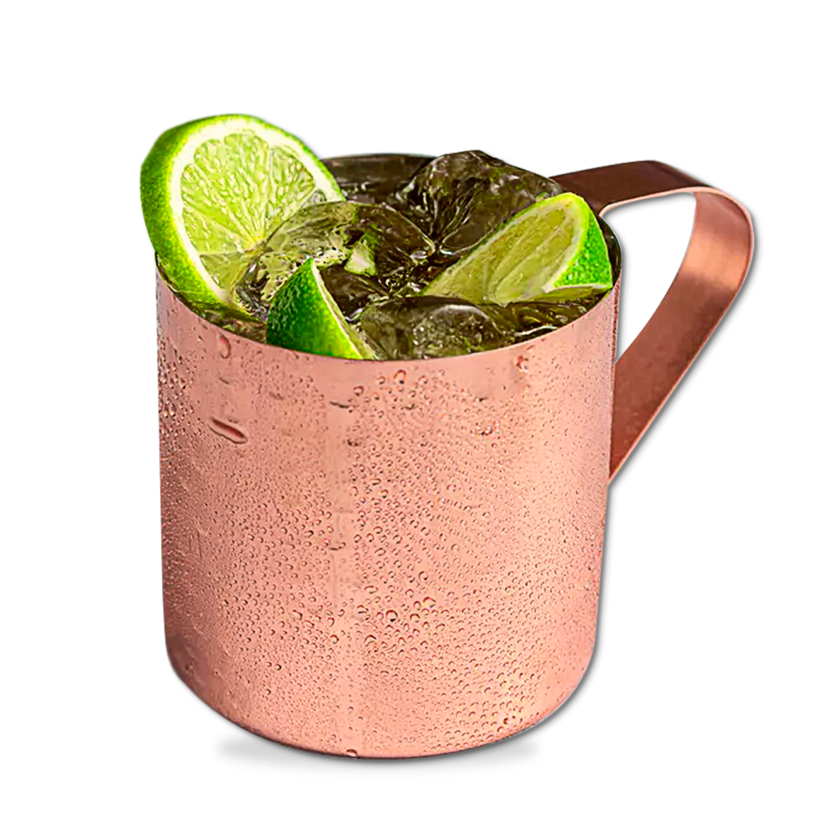 Caneca de Aço Inox 10CM Bebidas Quentes Geladas Retro 650ML - 1