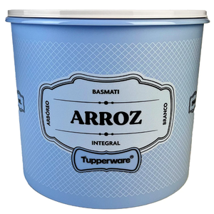 Caixa Arroz 5kg (6,5 Litros) Plus Linha Essences Tupperware