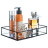 Bandeja Decorativa com Espelho P/ Taça Perfume Banheiro Bd-031(m) Pgb Bandeja Espelhada Preta (m) - 1