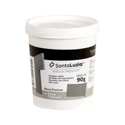 Massa Premium Santa Luzia 90g - Cor Cinza Titanium - 1