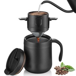 Coador Filtro de Café Inox Portátil Permanente Ecológico - 7