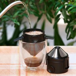 Coador Filtro de Café Inox Portátil Permanente Ecológico - 3