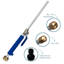 Ver imagem 2 de Esguicho Ponteira Bico de Mangueira Jato Engate Rápido casa