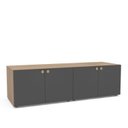Ver imagem 2 de Rack para TV 140cm Frame CabeCasa MadeiraOriginals Cinza Grafite/Acácia