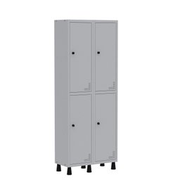 Roupeiro Aco Light 2v 04 Portas Gr302/4 - 2