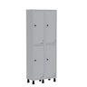 Armário Locker Guarda Volume Aço Light 4 Portas 69x179,5cm - 2