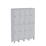 Armário Locker Guarda Volume Aço Light 8 Portas 138x179,5cm - 2
