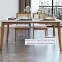 Ver imagem 5 de Conjunto Sala de Jantar Mesa Monalisa com 4 Cadeiras Rainha em Madeira Maciça