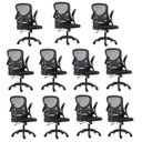 Ver imagem 1 de Kit com 10 Cadeira Escritório Diretor Office Columbus com Tela Mesh