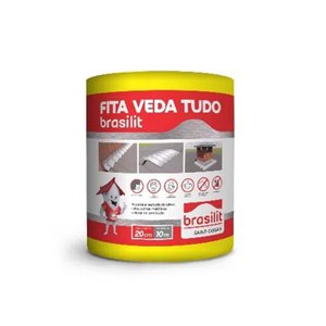 Fita Multiuso Veda Tudo 20cm x 10 Metros Brasilit