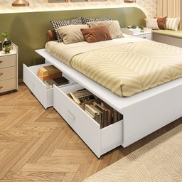 Cama Infantil Casal com 4 Gavetas Gades Yescasa - 9