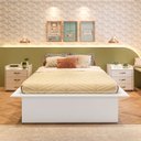 Ver imagem 7 de Cama Infantil Casal/Queen com 4 Gavetas Gades Yescasa Branco