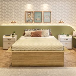 Cama Infantil Casal com 4 Gavetas Gades Yescasa - 6