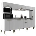 Ver imagem 2 de Cozinha Alana 6 Pecas 12 Portas 1 Gaveta Branco