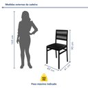 Ver imagem 4 de Kit com 02 Cadeiras para Sala de Jantar Barcelona