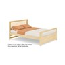 Cama Casal Wave Juvenil Reversivel em Rattan com Led Casatema MadeiraOriginals - 9