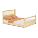 Ver imagem 6 de Cama Casal Wave Evolutiva em Rattan com LED Casatema MadeiraOriginals Bege/Branco/Marrom