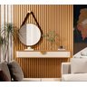 Aparador Suspenso Curvo Buriti 120 Cm X 32,5cm X 13cm - 2