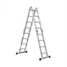 Escada de Alumínio Articulada Multifuncional 4 X 4 com 16 Degraus Evald - 2