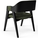 Ver mais imagens de Kit 2 Cadeiras Sala de Jantar Estar Living Estofada Suran L02 Preto Couríssimo Verde Musgo - Lyam de