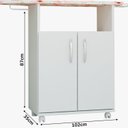 Ver imagem 3 de Tabua de Passar Roupas com 2 Portas Agne .