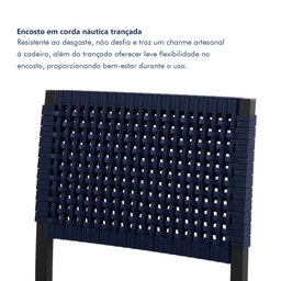 Kit com 02 Cadeiras para Sala de Jantar Madri - 5