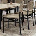 Ver imagem 3 de Kit com 02 Cadeiras para Sala de Jantar Madri