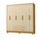 Ver imagem 2 de Guarda Roupa para Dormitorios Casal 202cm Roupeiro Premium Grande e Amplo Espaço