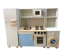 Ver imagem 2 de Cozinha Infantil Completa com Lavanderia Fábrica de Casinha Azul