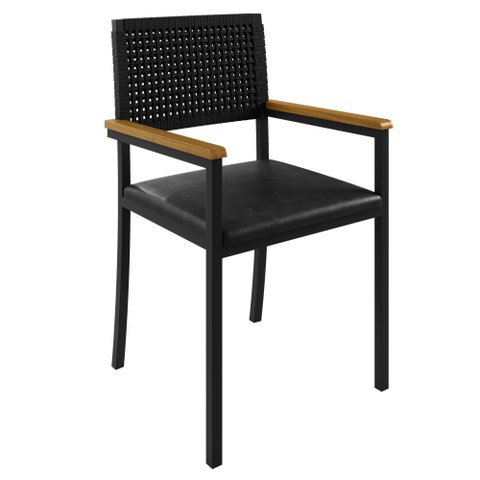 Cadeira para Sala de Jantar com Braço Madri