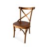 Cadeira X para Sala de Estar em Madeira Maciça - 2