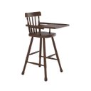 Ver imagem 1 de Cadeira de Alimentação para Bebê em Madeira Castanho Piratini