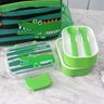 Pote P- Lanche de 2 Andares Infantil 400ml Jacki Design - Pimpolhos Verde - 2