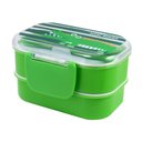 Ver imagem 3 de Pote P- Lanche de 2 Andares Infantil 400ml Jacki Design - Pimpolhos Verde