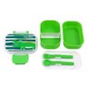 Pote P- Lanche de 2 Andares Infantil 400ml Jacki Design - Pimpolhos Verde - 4