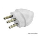 Ver imagem 1 de Plug Desmontavel Macho 2p+t 20a/250v Br 1616 C/12pcs