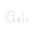 Ver imagem 2 de Misturador Monocomando Deca Polo para Lavatório Cromado - 1877.c33