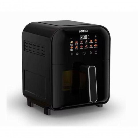 Fritadeira sem Óleo Air Fryer Easy Fry Afi6 6 Litros Arno 110v Preto
