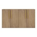 Ver imagem 3 de Aparador Buffet 4 Portas Suspenso Viena V3605 Rustic/Natural Rustic/Natural