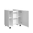 Ver imagem 4 de Gabinete Armário Encaixar Móvel Banheiro Coluna Lux Branco