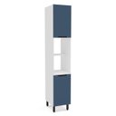 Ver imagem 1 de Armário Paneleiro 40cm com 2 Portas e 2 Nichos 250018 Meena Politorno Moveis