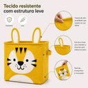 Ver imagem 3 de Cesto Organizador Infantil Dobrável para Brinquedos e Roupas [Amarelo]