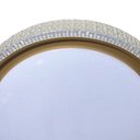 Ver imagem 4 de Luminaria Plafon Led 3 Tons Cristal Luxo Controle Remoto Loja Casa Trabalho Residencial Comercial Mo