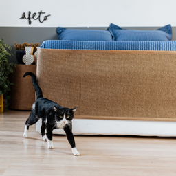 Saia Cama Box Cinza Claro - 4