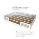 Ver imagem 5 de Cama Montessoriana Casal Infantil Lua Branco/Cinza Cristal