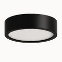 Ver imagem 1 de Plafon D200 Aluminio Teto e27 1 Luz Lumini Lab - Preto Fosco