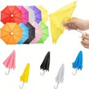 Ver imagem 6 de Kit 3 Mini Guarda Chuvas para Decoração Cores Diversas Tamanho 23 cm