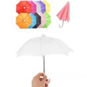 Ver imagem 1 de Kit 3 Mini Guarda Chuvas para Decoração Cores Diversas Tamanho 23 cm