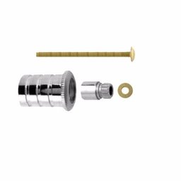 Prolongador Cromado Registro Deca 10mm Blukit - 1 Prolongador Cromado Registro Deca 10mm Blukit - 1